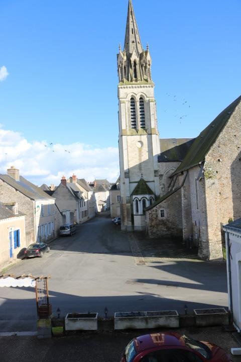 מלון Morannes sur Sarthe-Daumeray Logis Le Port Saint Aubin מראה חיצוני תמונה