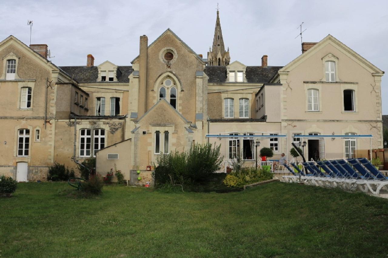 מלון Morannes sur Sarthe-Daumeray Logis Le Port Saint Aubin מראה חיצוני תמונה